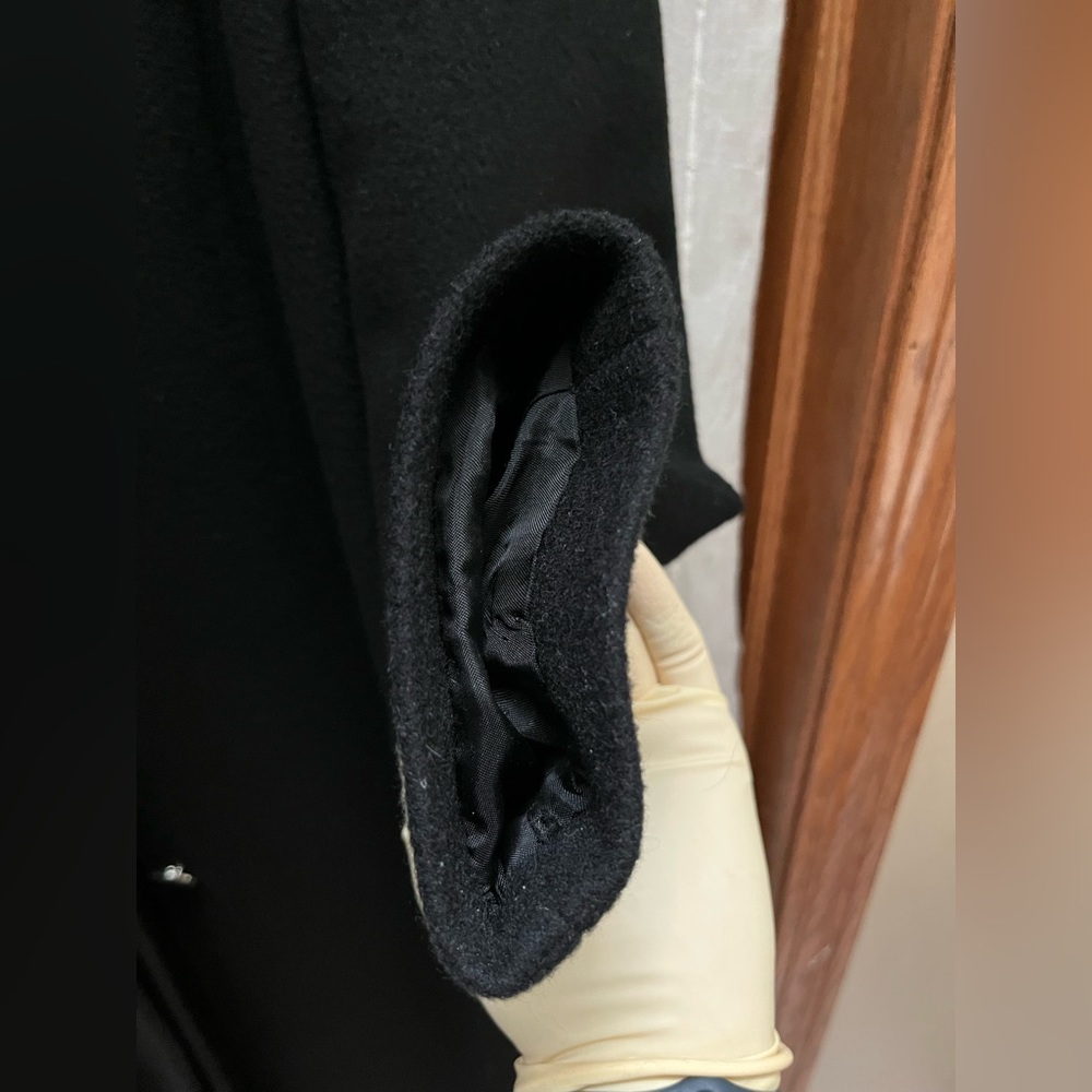 Calvin Klein collection wool cashmere long coat Size 6 - Picture 8 of 10